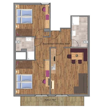 Appartements Kolb เทาพลิทซ์ ภายนอก รูปภาพ